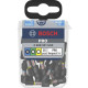 Набір ударних біт Bosch PRO PH, PZ, TX 25 мм, 25 шт