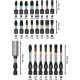 Набір ударних біт Bosch PRO PH, PZ, SL, R, TX, 25, 55 мм, 24 шт
