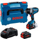 Акумуляторний ударний гайковерт Bosch GDS 18V-1600 HC Professional, 2 акб ProCORE18V 8Аh та з/п GAL 1880 CV, GCY42 у L-BOXX 136