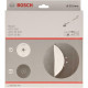 Опорна тарілка Bosch Backing Pad Sed, середня, 215 мм