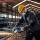 Акумуляторна кутова шліфувальна машина Bosch GWS 18V-11 S Professional, 1 акб GBA 18V 5.0Ah та з/п GAL 1880 CV, у кейсі L-BOXX 136