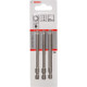 Набір біт Bosch Extra Hard T20/25/30, 89 мм, 3 шт