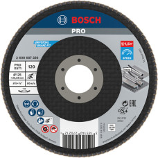 Пелюстковий шліфувальний круг Bosch PRO X571 125×22.23 мм G120