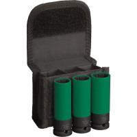 Набір ударних торцевих головок Bosch Pro Impact Socket Extra Deep Set 1/2" 17-21 мм, 86 мм, 3 шт