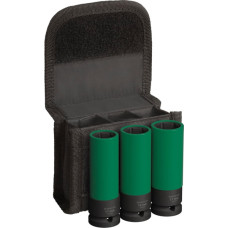Набір ударних торцевих головок Bosch Pro Impact Socket Extra Deep Set 1/2" 17-21 мм, 86 мм, 3 шт