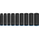 Набір ударних торцевих головок Bosch Pro Impact Socket Deep Set 1/4" 6-14 мм, 50 мм, 9 шт