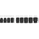 Набір ударних торцевих головок Bosch Pro Impact Socket Standard Set 3/8" 7-19 мм, 28-30 мм, 9 шт