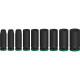 Набір ударних торцевих головок Bosch Pro Impact Socket Deep Set 1/2" 10-27 мм, 77 мм, 9 шт