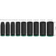 Набір ударних торцевих головок Bosch Pro Impact Socket Deep Set 1/2" 10-27 мм, 77 мм, 9 шт