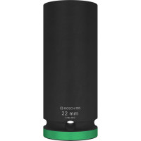 Ударна торцева головка Bosch Pro Impact Socket Deep 1/2", 22х77 мм