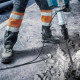 Зубило плоске Bosch PRO HEX 22-5C з 22-мм шестигранним хвостовиком, 400х30 мм