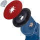 Шліфкруг фібровий Bosch Expert for Metal X-Lock R444, 125 мм G100