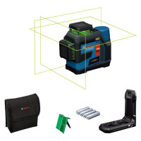 Лазерний нівелір Bosch GLL 12V-100-33 CG Professional з чохлом, батарейками та тримачем LB 10