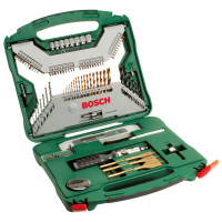 Набір насадок Bosch X-Line c нітрид титановим покриттям, 100 шт
