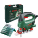 Лобзик Bosch PST 800 PEL, у кейсі, з набором 10 пилок