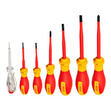 Набір викруток Bosch Professional VDE SL/PH з однополюсним індикатором фази, 7 шт