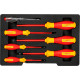 Набір викруток Bosch Professional VDE SL/PH з однополюсним індикатором фази, 7 шт