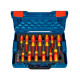 Набір викруток Bosch Professional VDE SL, PH, PZ, TX з однополюсним індикатором фази, 14 шт у L-BOXX 102