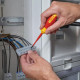 Набір викруток Bosch Professional VDE SL, PH, PZ, TX з однополюсним індикатором фази, 14 шт у L-BOXX 102