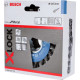 Дискова щітка Bosch X-Lock 115 мм пучки сталь 0.5 мм