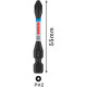 Біта Bosch PRO Phil­lips Im­pact PH2 55 мм, 2 шт