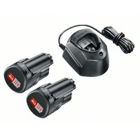 Базовий набір Bosch 2 акумулятора 12V 1.5 Ah, зарядний пристрій GAL 1210 CV