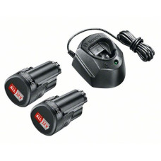 Базовий набір Bosch 2 акумулятора 12V 1.5 Ah, зарядний пристрій GAL 1210 CV