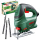 Лобзик Bosch PST 650, 3 пиляльні полотна