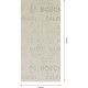 Шліфлист Bosch Expert M480 93x186 мм, G 150, 50 шт