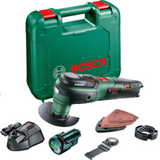 Акумуляторний багатофункціональний інструмент Bosch UniversalMulti 12, з акб 12 V 2.5 Ah і з/п, в кейсі