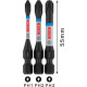 Набір біт Bosch Pro Phillips Impact Set PH1/2/3, 55 мм, 3 шт