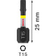 Біти Bosch Pro Torx Impact T15, 25 мм, 2 шт