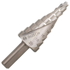 Ступінчасте свердло Bosch HSS 9 ступенів 4-20х70.5 мм, хвостовик 8 мм