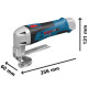 Акумуляторні ножиці Bosch GSC 12V-13 Professional, без акб