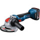 Акумуляторна кутова шліфмашина Bosch GWX 18V-10 Professional, без акб