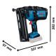 Акумуляторний цвяхозабивач Bosch GNH 18V-64 M Professional, без акб