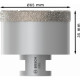 Алмазне свердло Bosch PRO Ceramic dry 65x35xM14