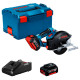 Акумуляторна циркулярна пила Bosch GKM 18V-50 Professional, 2 акб GBA 18V 5.0Ah, з/п в L-Boxx 238