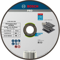 Круг відрізний Bosch PRO Stainless Steel and Metal 180×1.6×22.23 мм