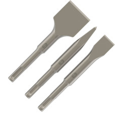 Набір зубил Bosch PRO SDS plus-4C Chisel Set, 3 шт