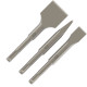 Набір зубил Bosch PRO SDS plus-4C Chisel Set, 3 шт