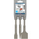 Набір зубил Bosch PRO SDS plus-4C Chisel Set, 3 шт