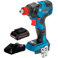 Акумуляторний ударний гайковерт Bosch GDX 18V-200 C Professional, 1 акб ProCore 18V 4.0 Ah, з/п GAL 18V-40 в картоні