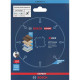 Круг відрізний Bosch Expert Carbide Multi Material X-Lock 115x22.23 мм