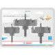 Набір коронок Bosch Wood and Drywall arbored, 68, 86, 100х25 мм