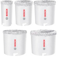 Набір коронок Bosch Brick and Soft Tile arbored, 33-83х60 мм, 7 шт