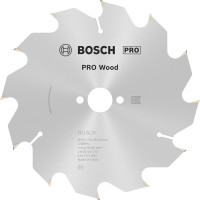 Пиляльний диск Bosch PRO Wood 160x2.6/1.6x20 мм T12