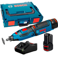 Акумуляторна бормашина Bosch Professional GRO 12V-35 в L-Boxx 102 з 2 акб GBA 12V 2 Ah та з/п GAL 12V-40