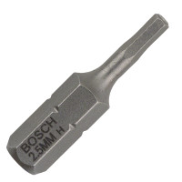 Біти Bosch Extra Hard HEX 2.5 мм, 25 мм, 3 шт