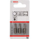 Біти Bosch Extra Hard HEX 2.5 мм, 25 мм, 3 шт